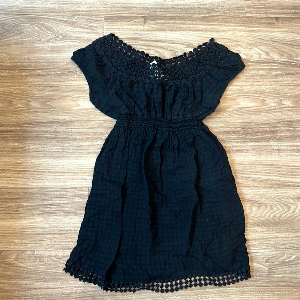 Black early 2000s dress